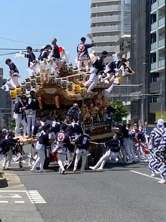 本住吉神社のお祭り