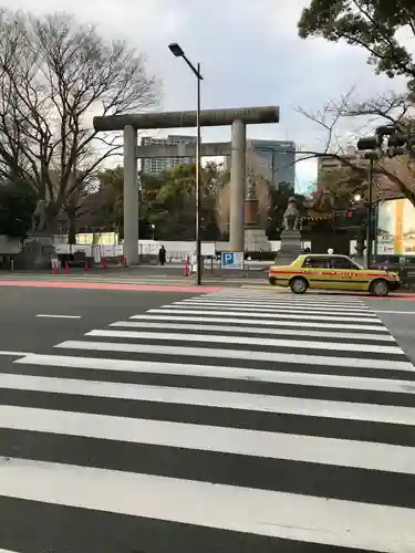 靖國神社の鳥居