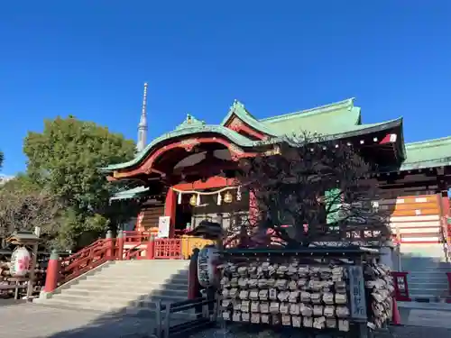 亀戸天神社の本殿・本堂