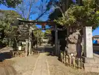 畑子安神社の鳥居