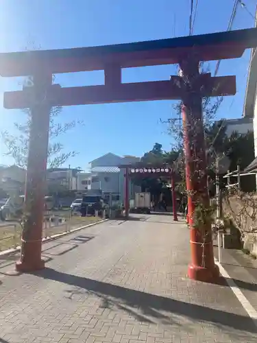 森戸大明神（森戸神社）の鳥居