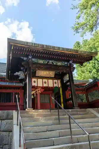 岩木山神社の山門・神門