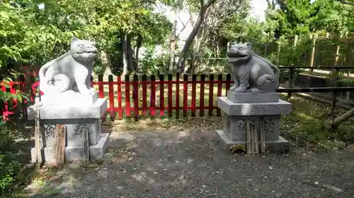 大江神社の狛犬