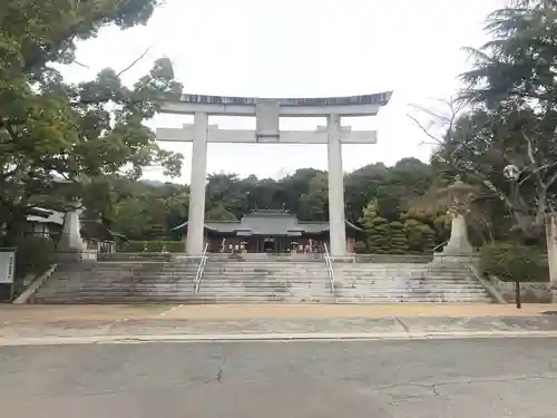 山口縣護國神社の鳥居