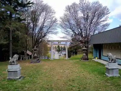 南富良野神社の庭園