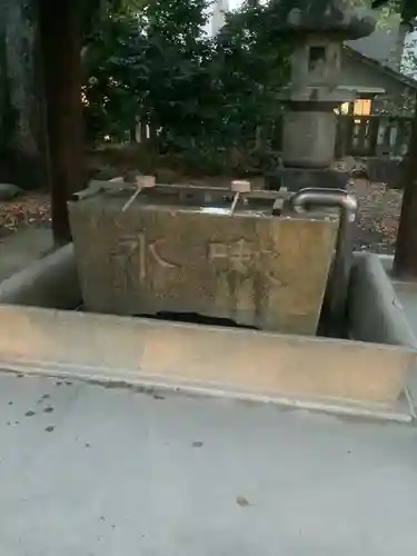 溝旗神社（肇國神社）の手水