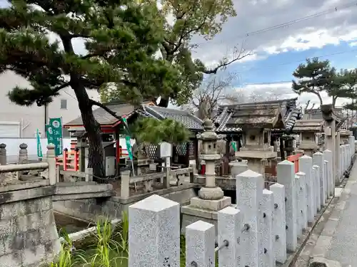 浅澤社（住吉大社末社）の景色