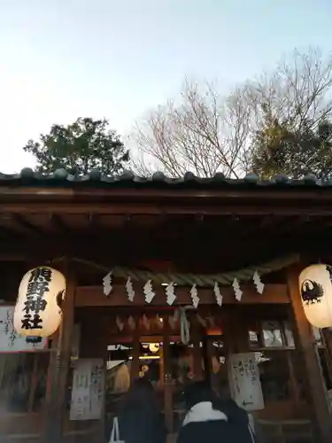 川越熊野神社の本殿