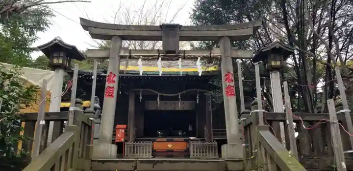 諏方神社の鳥居