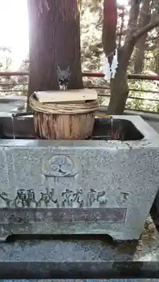 羽黒山神社の手水舎