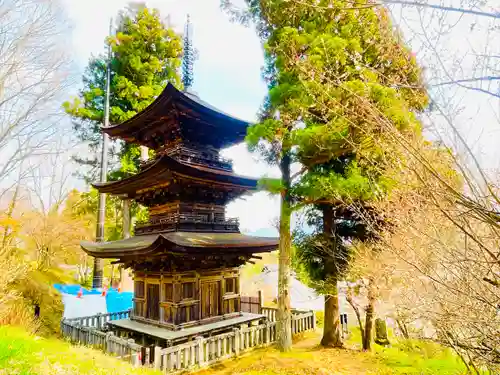 国宝 大法寺(長野県)