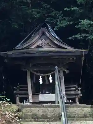 中山神社の手水舎