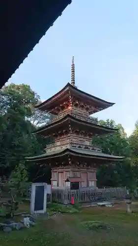 岩殿山安楽寺（吉見観音）の塔