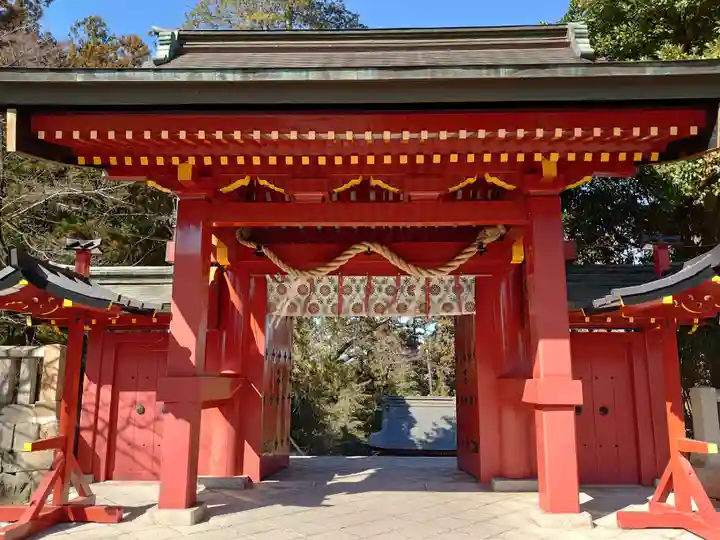 一之宮貫前神社の山門・神門