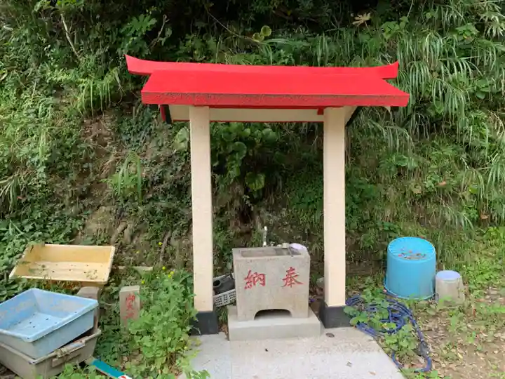 熊野神社の手水舎