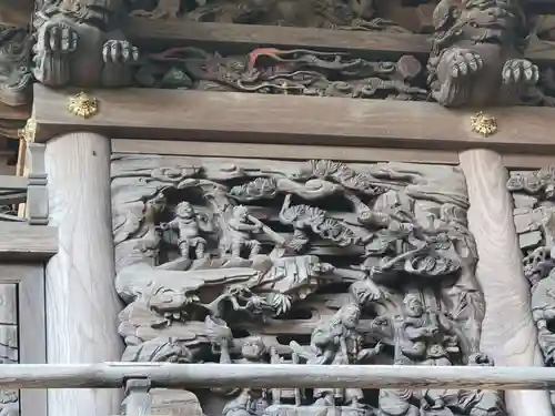 越谷香取神社の芸術