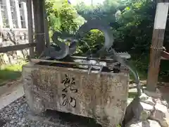 海津天神社の手水