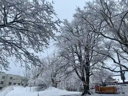 釧路一之宮 厳島神社の庭園