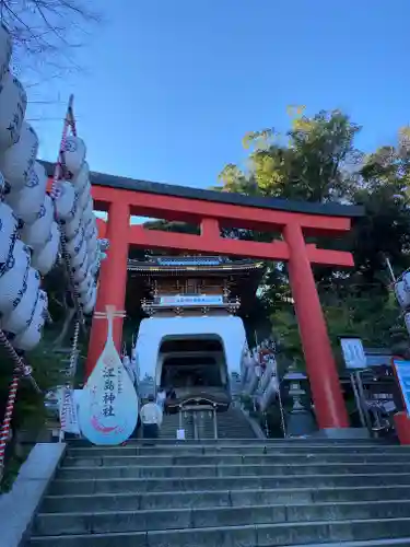 江島神社の鳥居