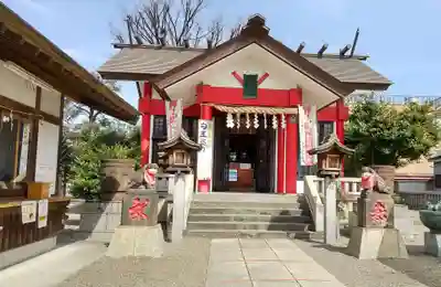 元郷氷川神社の本殿・本堂