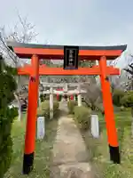 谷底神社の鳥居