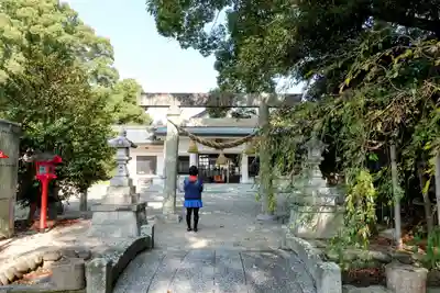 都波岐奈加等神社の鳥居