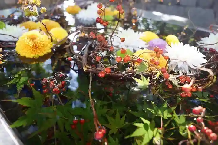 東海市熊野神社の手水舎