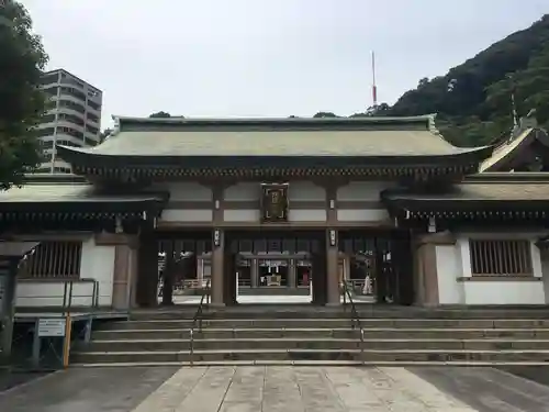 照國神社の本殿・本堂