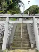 武州柿生琴平神社の鳥居