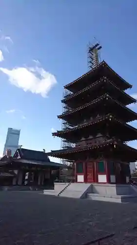 四天王寺の塔