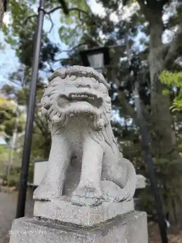 湯前神社の狛犬