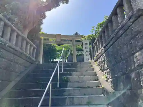 諏訪大神社の鳥居