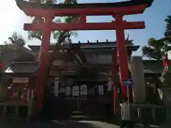 京濱伏見稲荷神社の鳥居