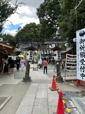 川越熊野神社の鳥居