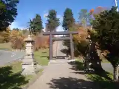 留辺蘂神社の鳥居