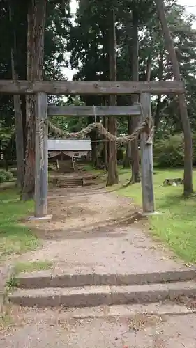 皇大神社(真田御屋敷跡)の鳥居