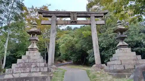 新庄八幡宮の鳥居