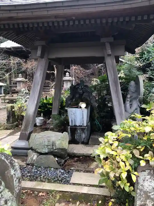 正覚院の手水舎