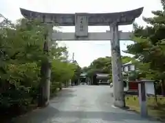 柳川総鎮守 日吉神社の鳥居