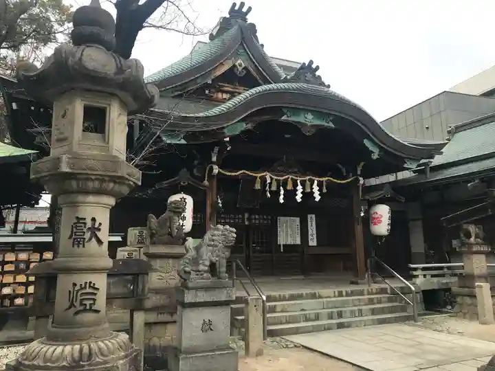 髙牟神社の本殿・本堂