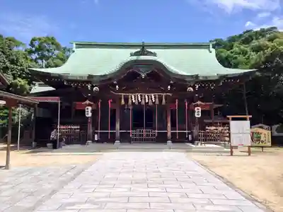 唐津神社の本殿・本堂