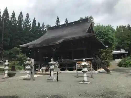 天台寺の本殿