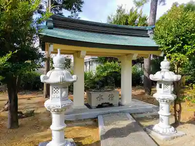 八幡社の手水舎