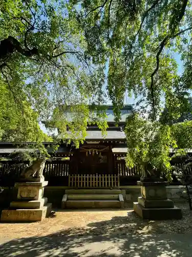 花岡八幡宮の本殿