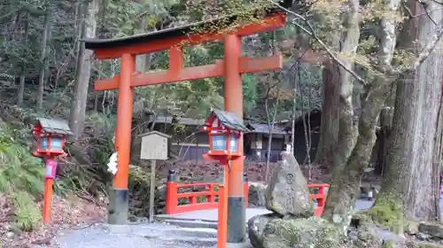 貴船神社の鳥居