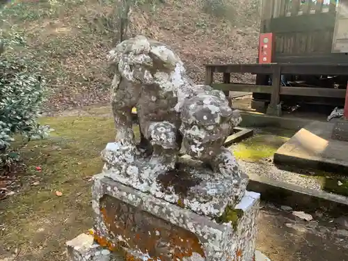 矢口神社の狛犬