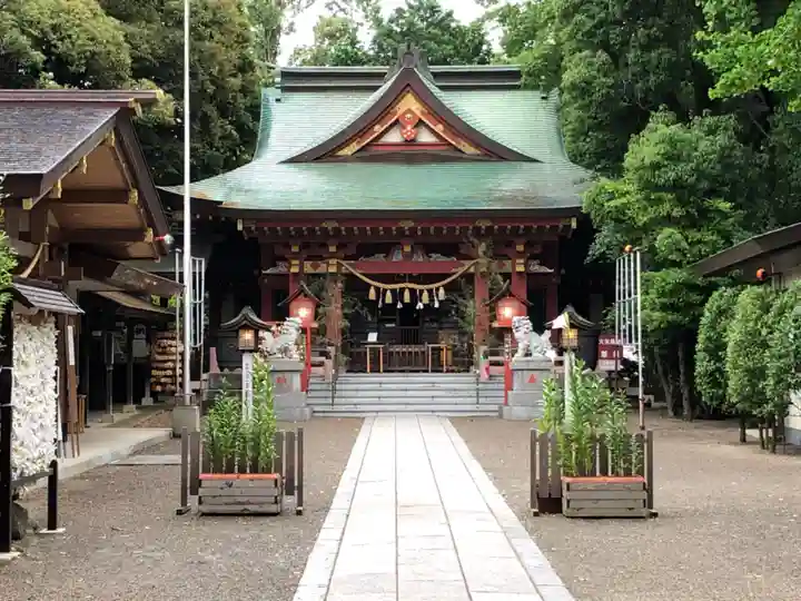 前川神社の本殿・本堂