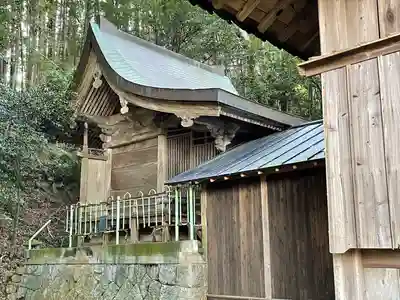 村社八幡宮の本殿・本堂