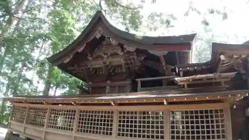 鷲子山上神社の本殿・本堂