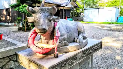 眞好天神社の狛犬